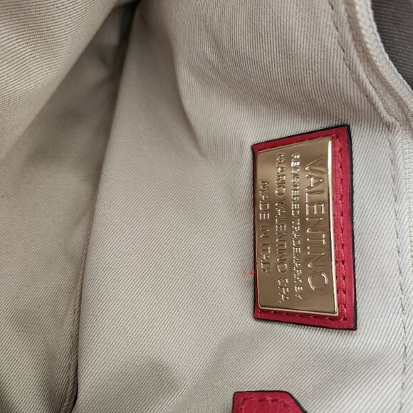 RED Valentino, satchel bag, Red Chevron quilting - Picture 13 of 16